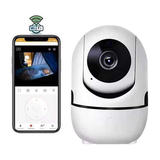 מצלמת IP אלחוטית ממונעת עם מעקב אוטומטי בעת זיהוי תנועה