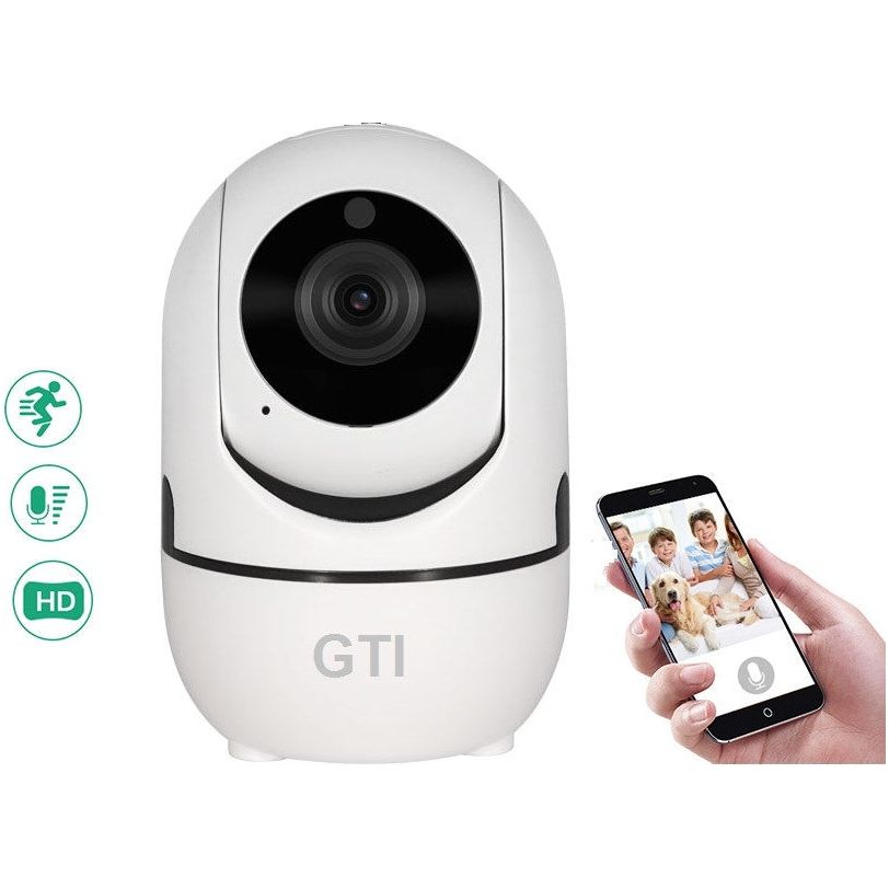 מצלמת IP אלחוטית ממונעת עם מעקב אוטומטי בעת זיהוי תנועה