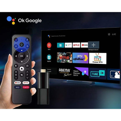 סטרימר Android TV Stick 10+ שלט חכם