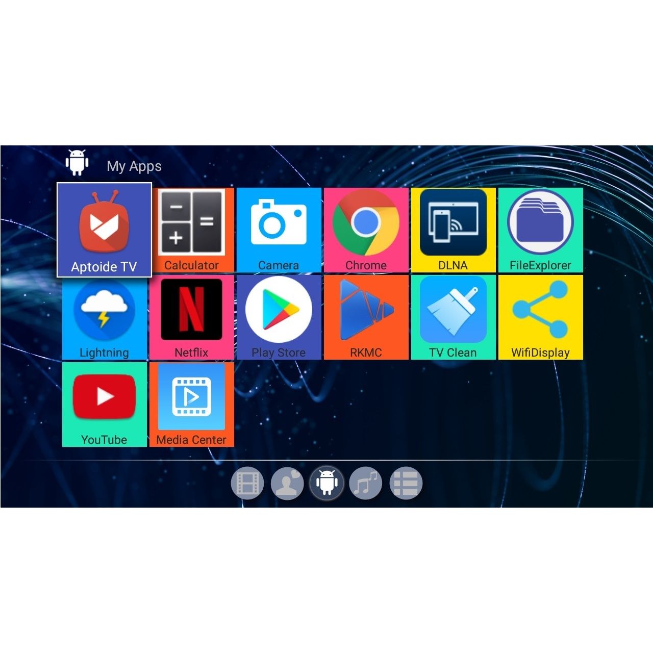 סטרימר TV BOX 4K ULTRA Android + שלט דגם GTQ96