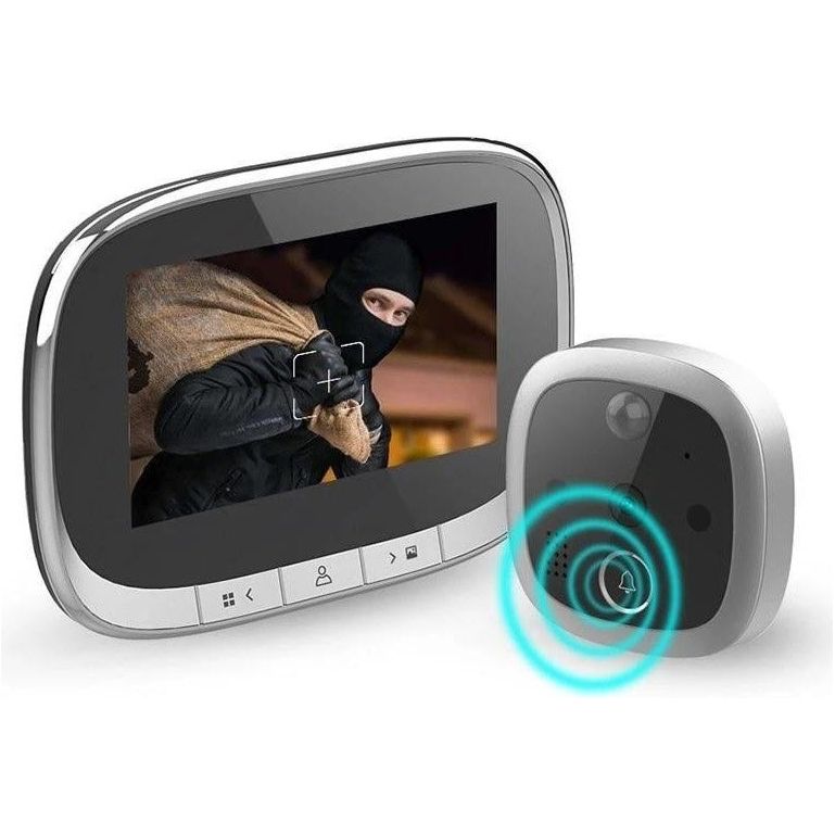 עינית לדלת דיגיטלית מקליטה Full HD דגם GTDR1