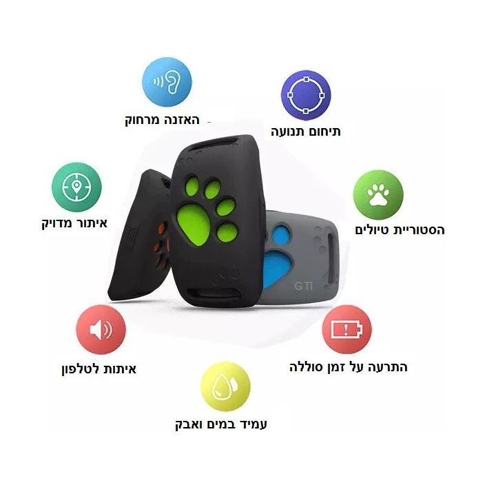 מכשיר איתור זעיר לכלבים ובעלי חיים דגם DDS1