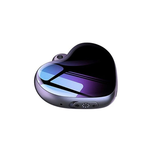 מקליט קול 4GB נסתר מקצועי בצורת לב כולל הפעלה קולית