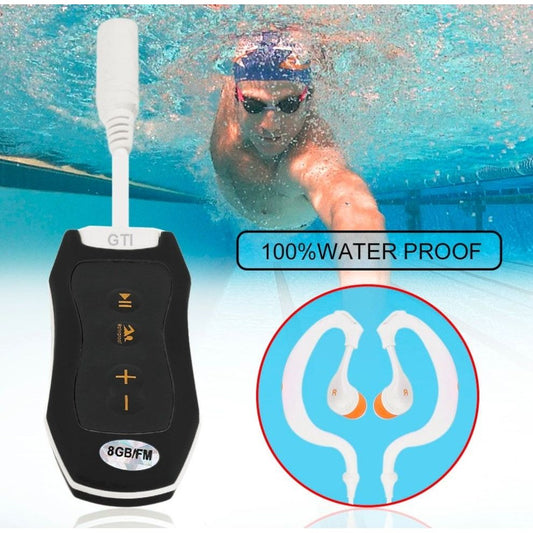נגן MP3 עמיד במים ונפח אחסון 8GB דגם GTPM1
