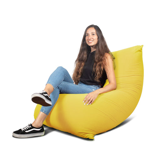 צ'יל פוף גדול (80X130 ס”מ) גוון בננה