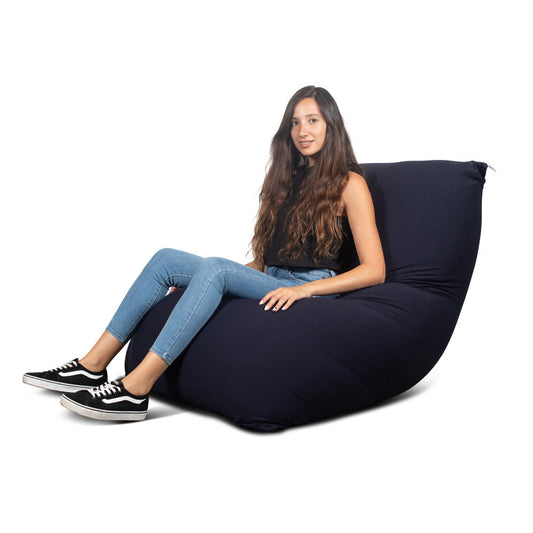 צ'יל פוף גדול (80X130 ס”מ) גוון נייבי