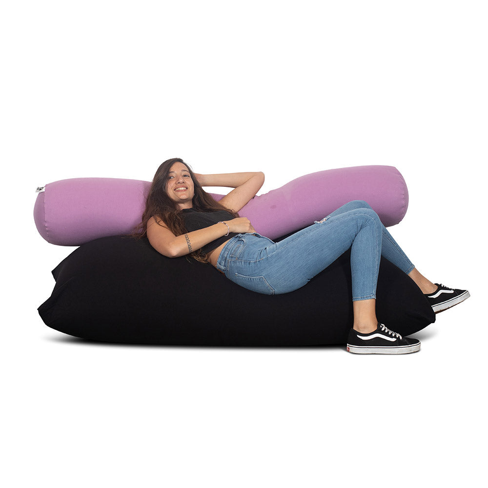 צ'יל פוף גדול (80X130 ס”מ) גוון פוקסיה