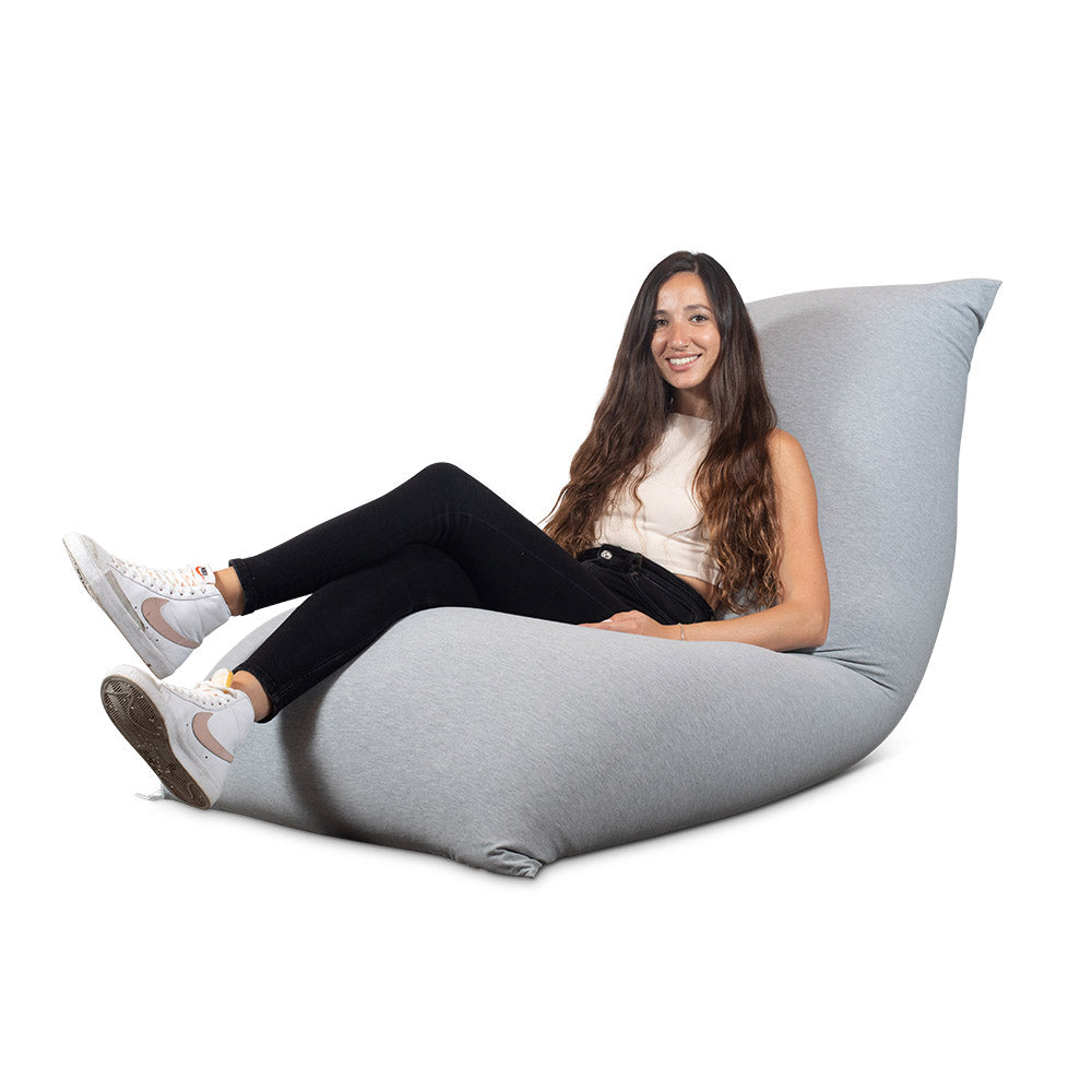 צ'יל פוף ענק (80X180 ס”מ) גוון אפור מלאנז'