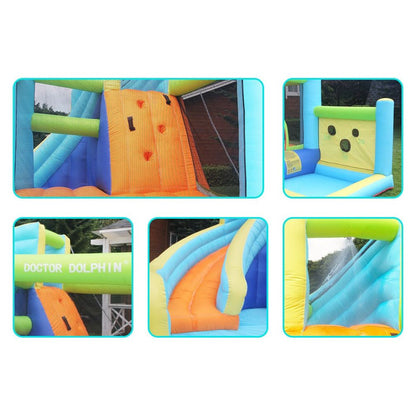 מתקן קפיצה מתנפח מדהים עם מגלשה דגם ED9635