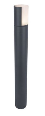 גוף תאורה שביל כניסה בולרד CYRA 8W 30K IP65 אור חם שחור