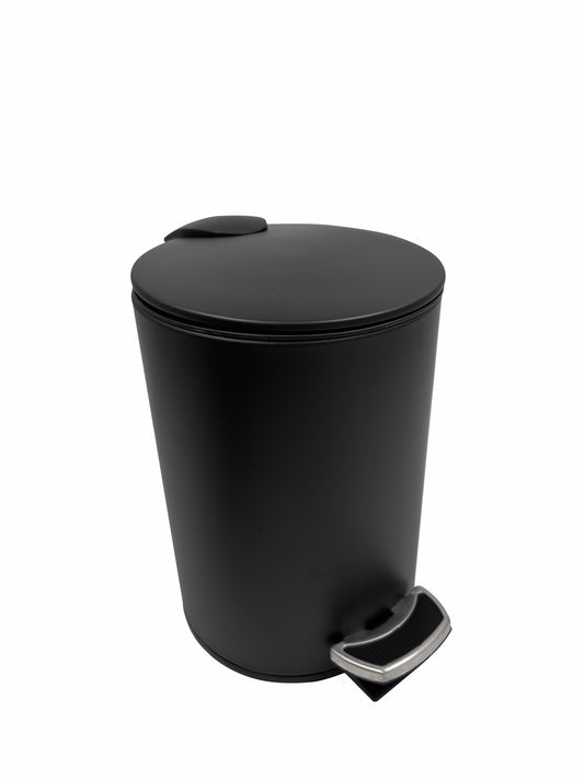 פח שירותים 3 ליטר שחור