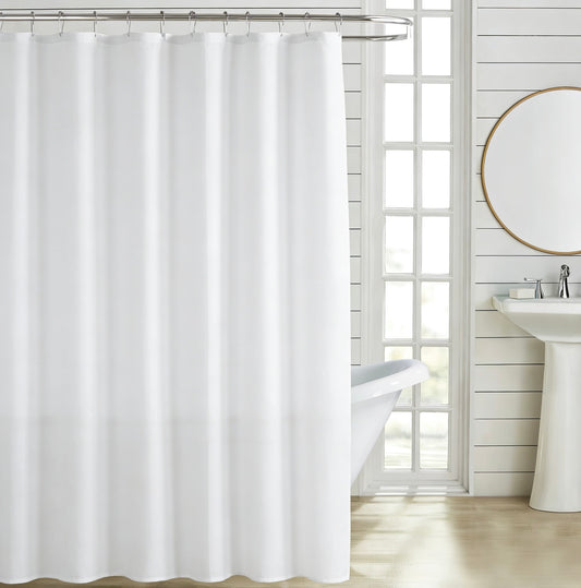 וילון אמבטיה CANVAS 180*180 סמ לבן