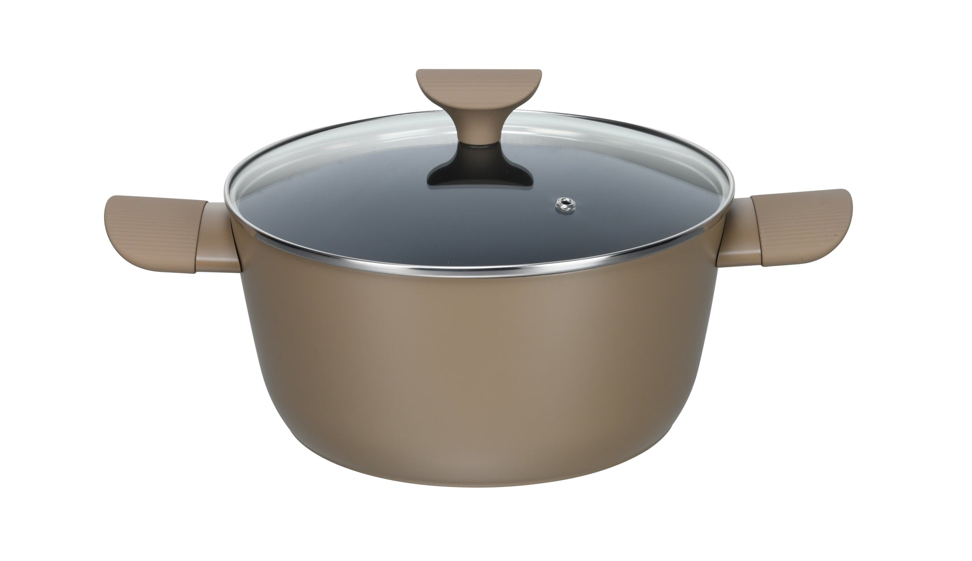 סיר 20 סמ 2.5 ליטר פורגד אלומיניום חום AROMA