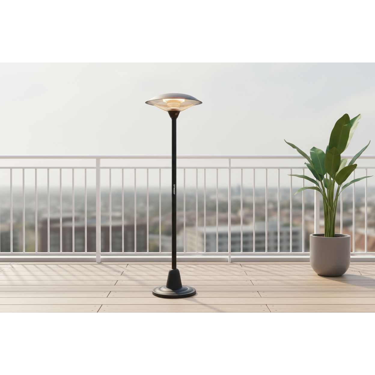 פטריית חימום חשמלית 3000W שחורה דגם PHH-3000BS של SYENERGY