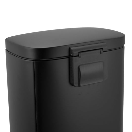 פח פדל 30 ליטר מלבני שחור כולל פח פנימי