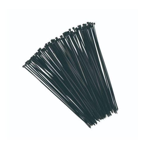 4.8×350 חבק ניילון (אזיקון) שחור 50 יח