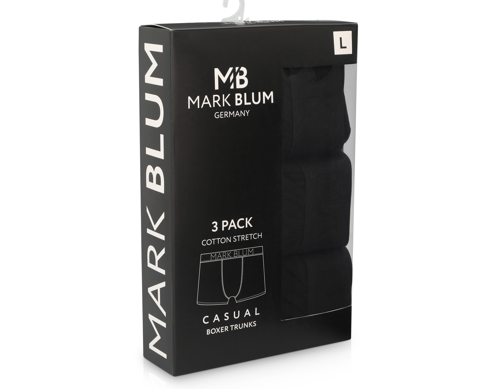 מארז 6 בוקסרים MARK BLUM GERMANY מידה XL