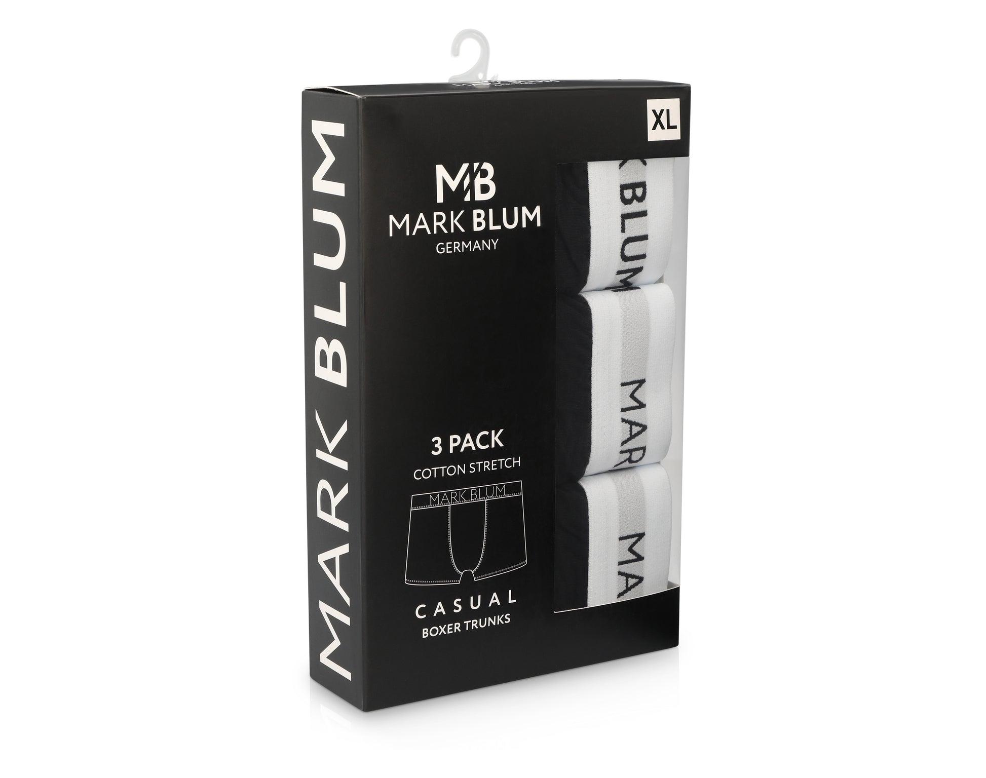 מארז 6 בוקסרים MARK BLUM GERMANY מידה XL