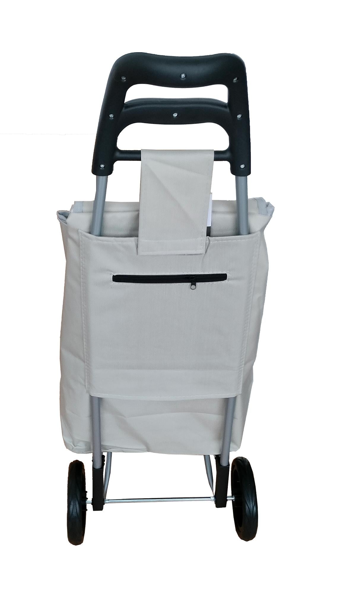 עגלת שוק 3  גלגלים 34 ליטר אפור