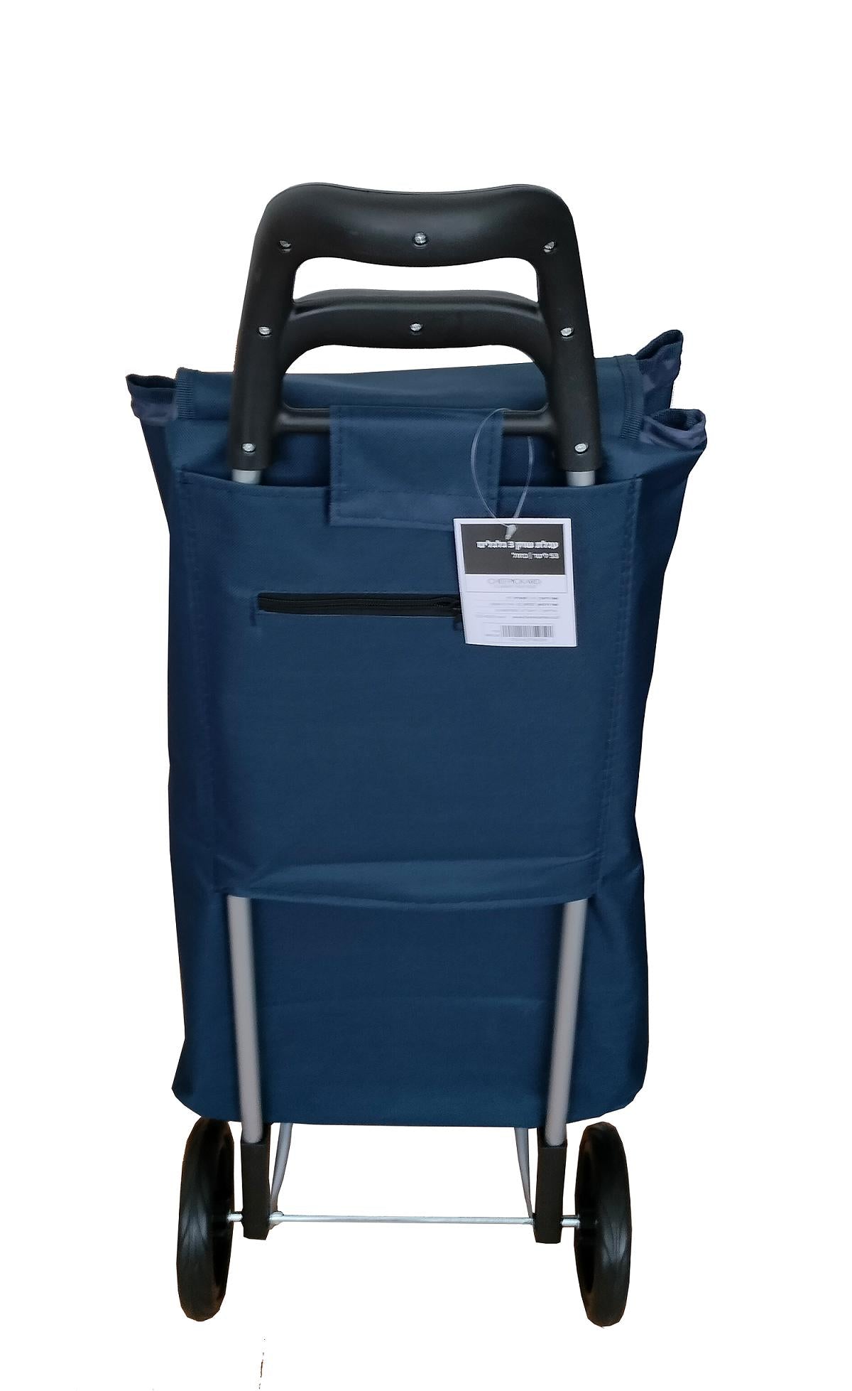 עגלת שוק 3  גלגלים 53 ליטר כחול