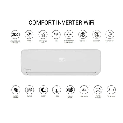 מזגן עילי פמילי Family Comfort Inverter 16