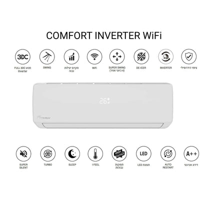 מזגן עילי פמילי Family Comfort Inverter 25