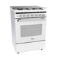 תנור אפיה משולב 60 סמ לבן דגם 24DMS4G113-W של MIDEA