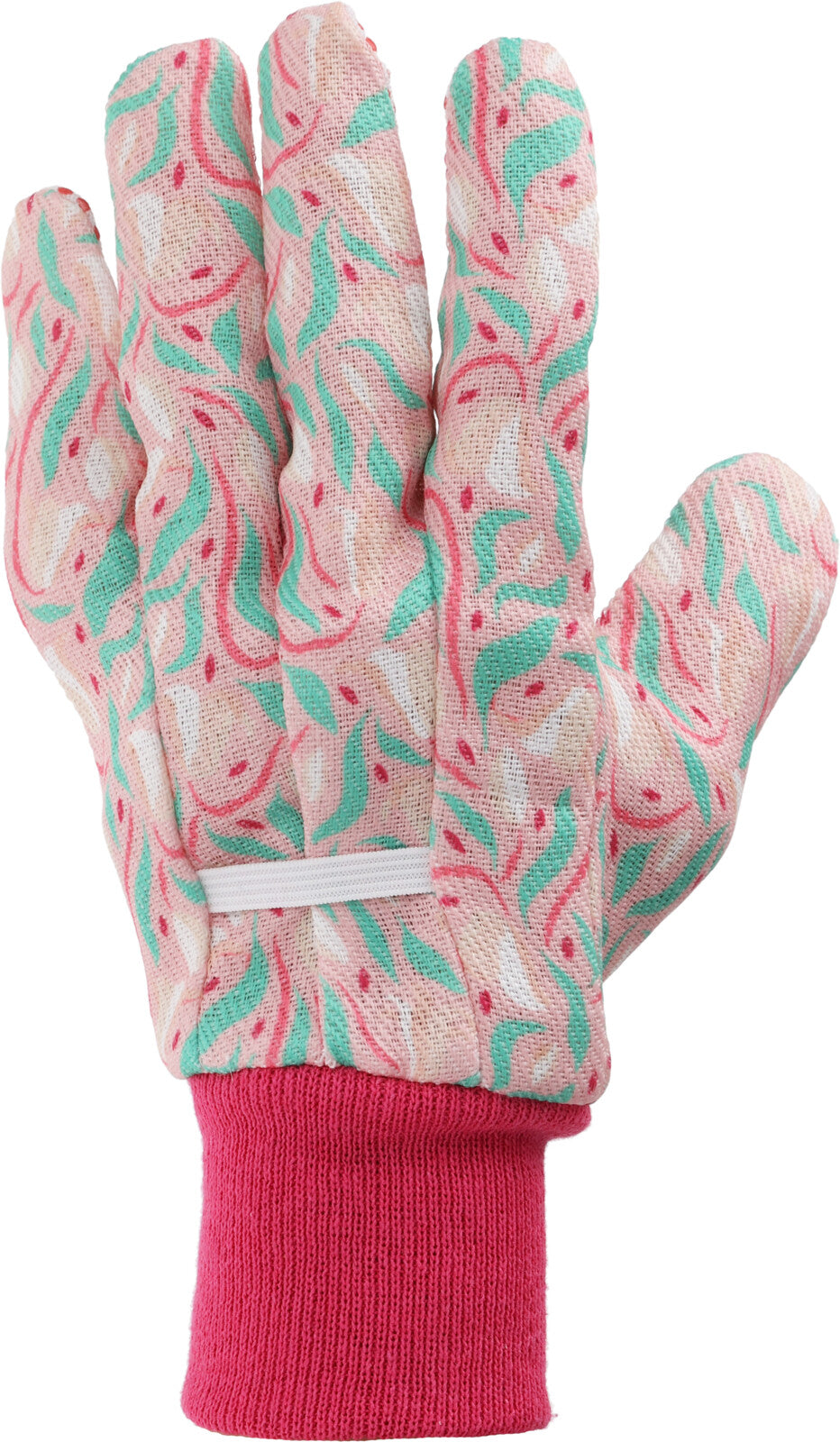 זוג כפפות לגינה פרחוני