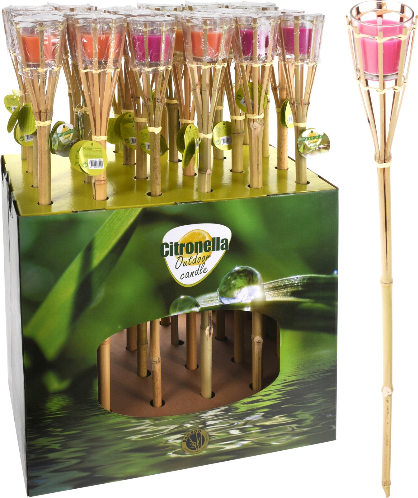 נר צינטרונלה בלפיד 76 ס"מ