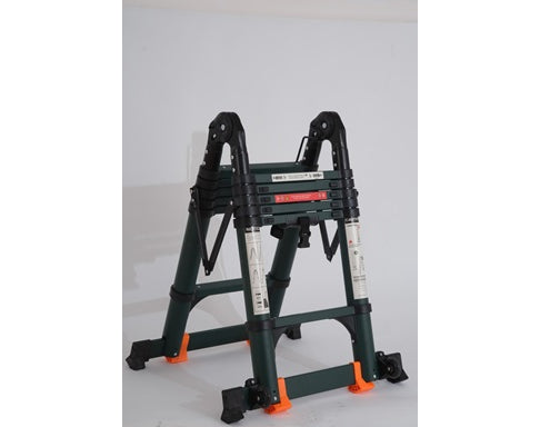 סולם ARMY פרימיום טלסקופי כפול – 4.4 מטר – מותג TELESCOPIC