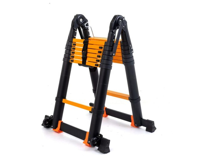 סולם פרימיום ARMY טלסקופי כפול 3.2 מטר – מותג TELESCOPIC
