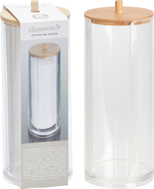 קופסא לצמר גפן שקוף