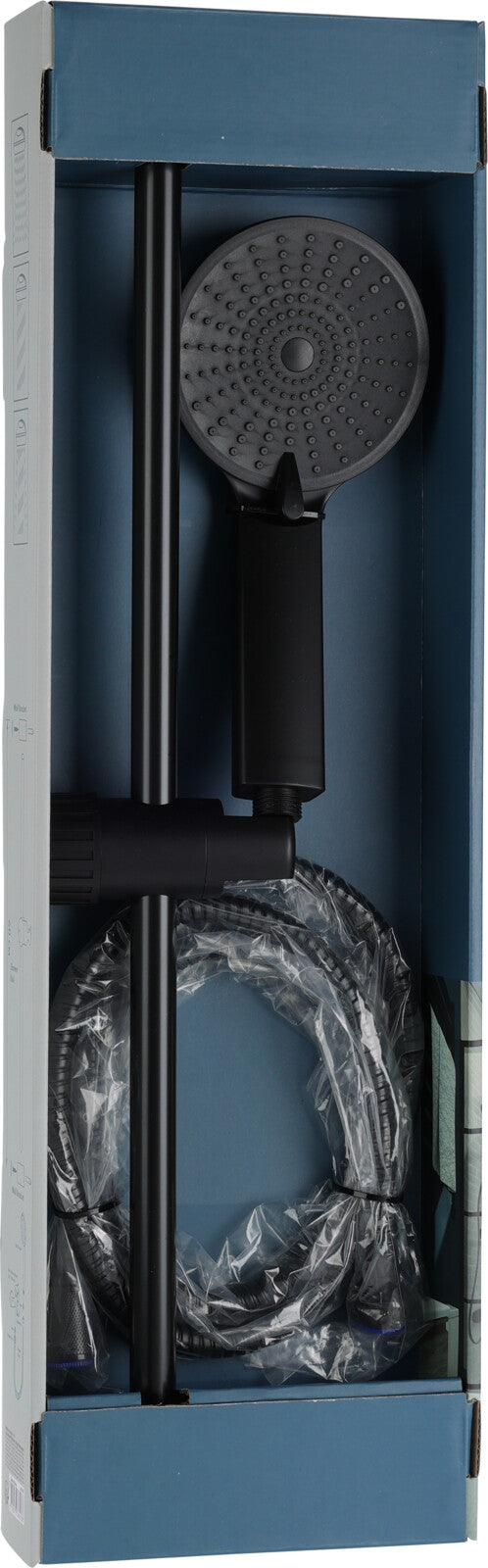 מוט רחצה שחור 3 מצבים