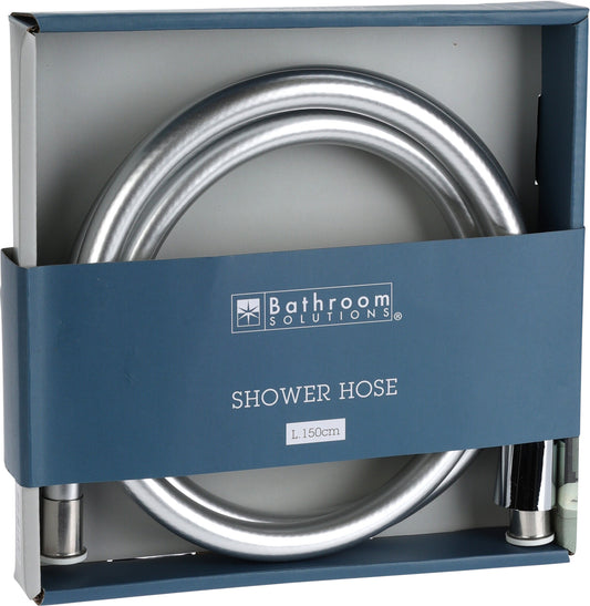 צינור שרשורי PVC כסוף 1.5מטר