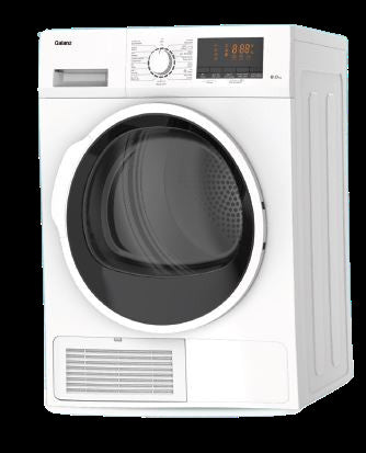 מייבש כביסה 8 קג לבן עם קונדנסור דגם DC80S5C של גלנץ