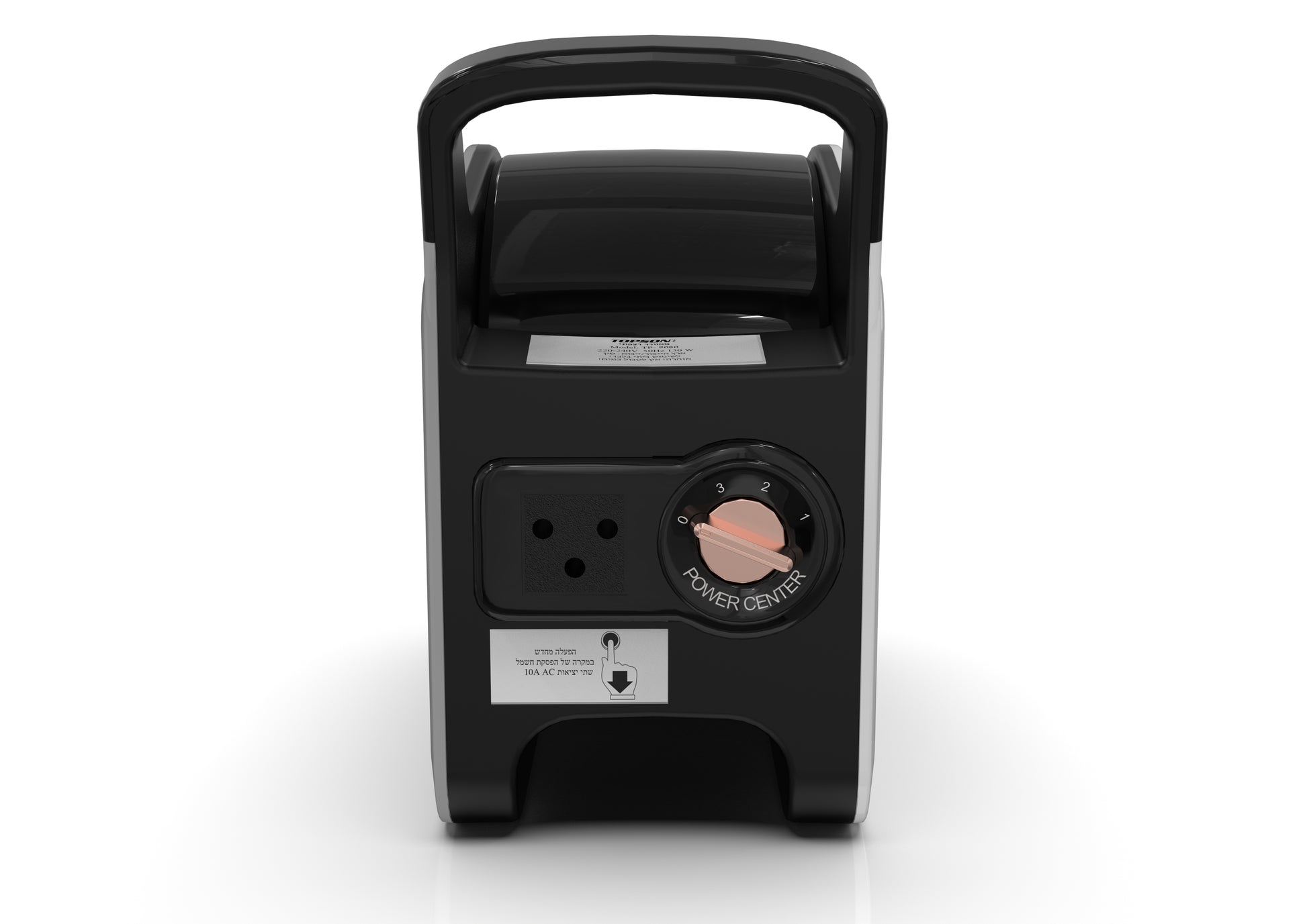 מאוורר טורבו 130W דגם TP 9080 של TOPSON