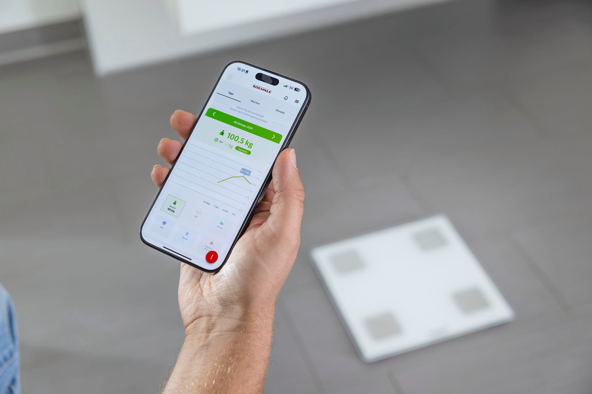 משקל אדם חכם Shape Sense Connect Lite