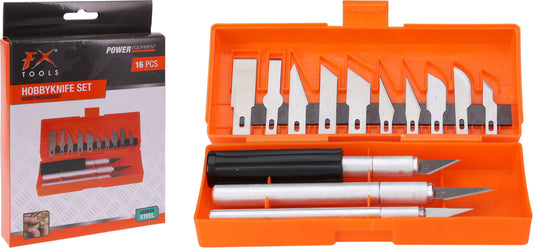 סט סכיני הובי 16 חלקים