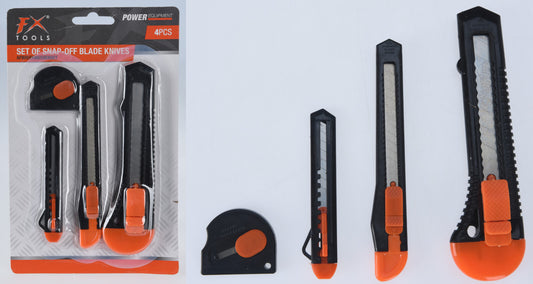 סט 4 סכינים יפניות