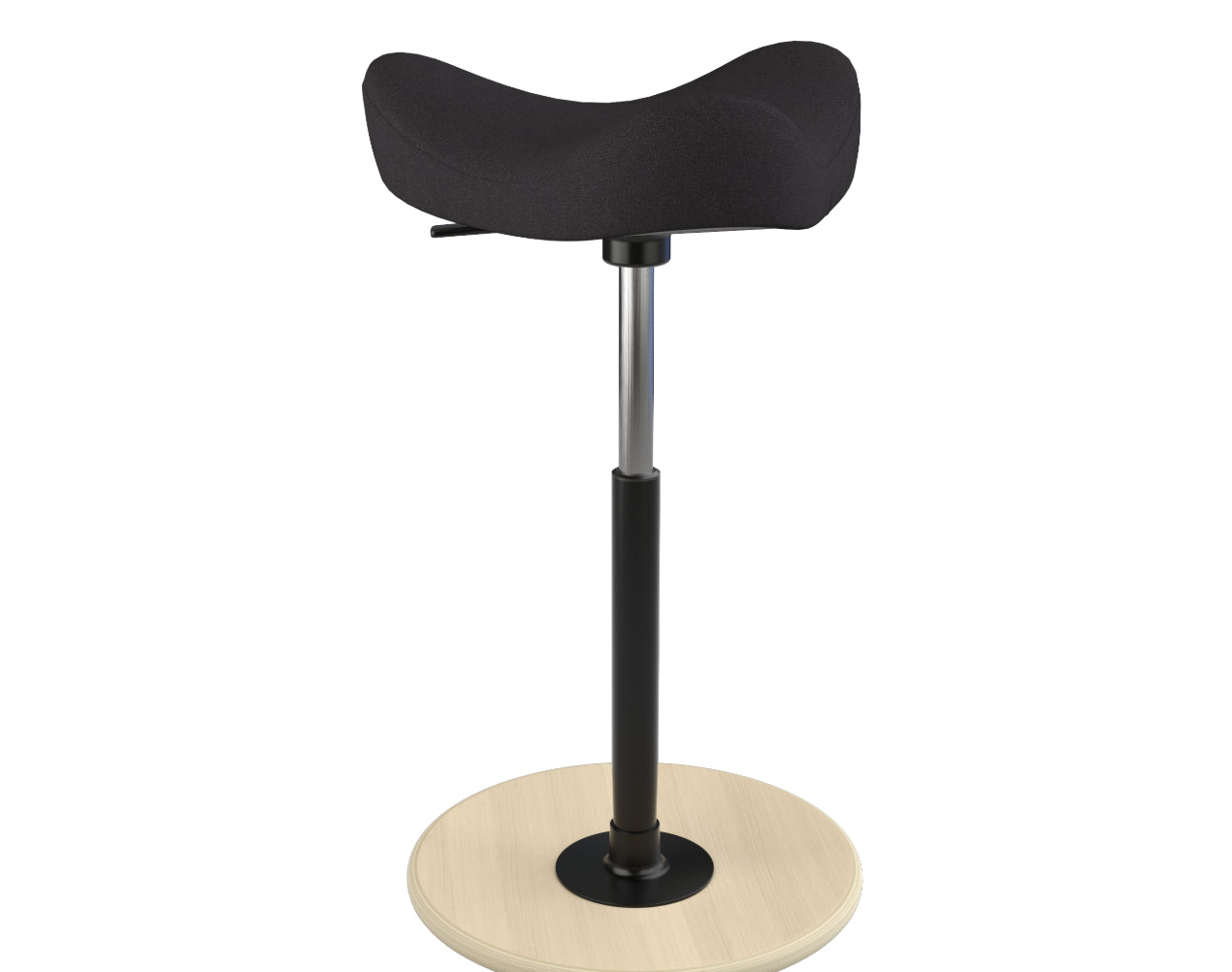 כיסא אוכף מוב MOVE שחור בלבד