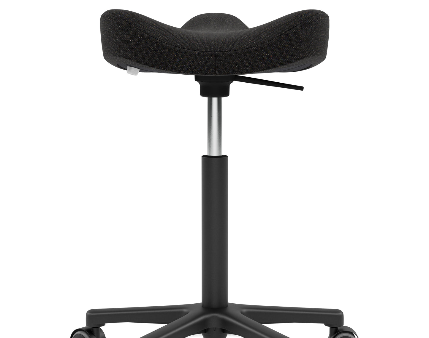 כיסא אוכף מוב MOVE עם גלגלים שחור בלבד