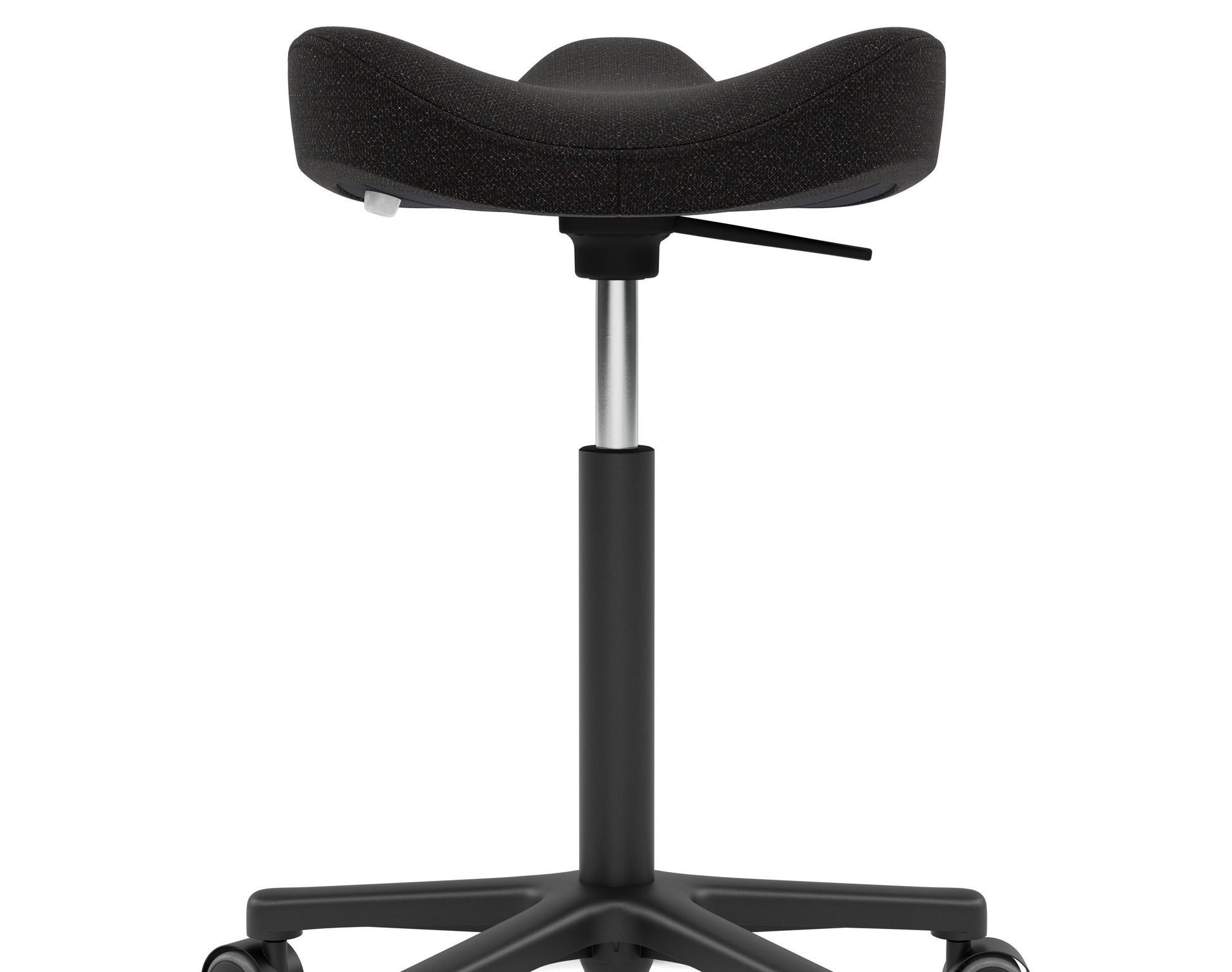 כיסא אוכף מוב MOVE עם גלגלים שחור בלבד