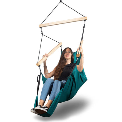 ערסל ישיבה תלוי צבע טורקיז
