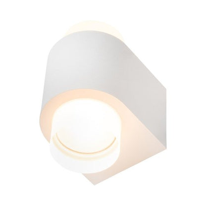 מנורת קיר DUALUX UP AND DOWN 2X2.5W גוון צהוב IP54  לבן