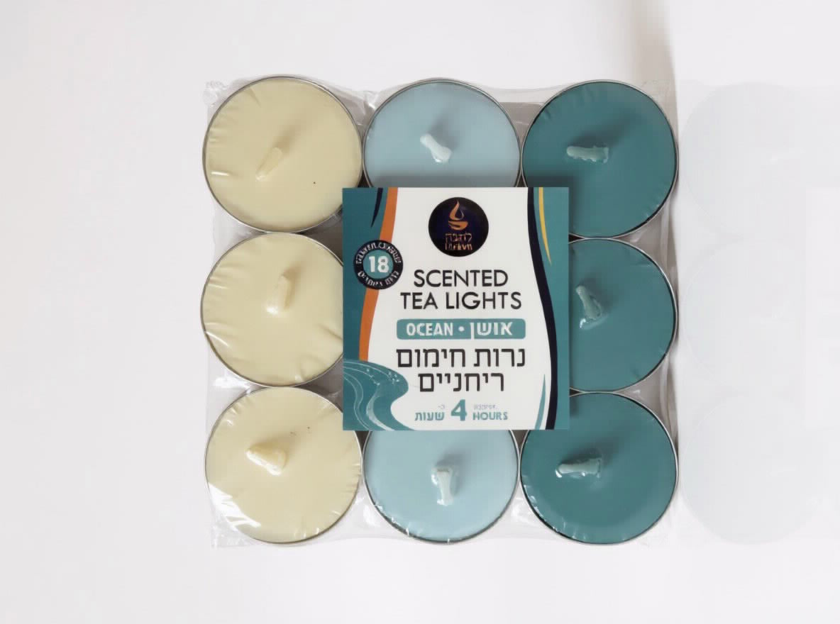 נר ריחני אושן 18 יחידות