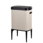 פח טאצ’ 35 ליטר מסדרת TOUCH Collection צבע לבן