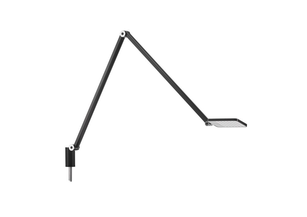 מנורת לד שולחנית 49 לדים עם זרוע דו-מפרקית עם מהדק