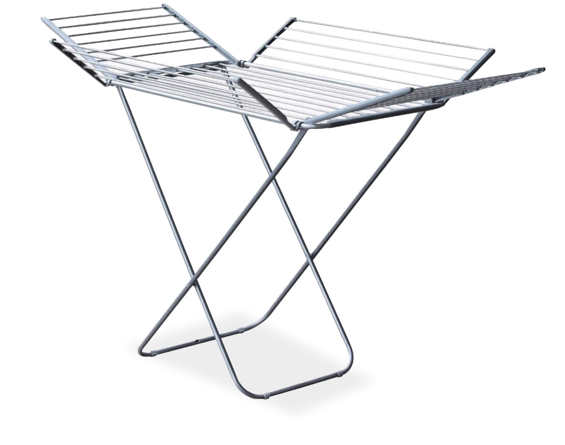 מתקן כביסה אאלומיניום עם כנפיים כפולות אלומניום