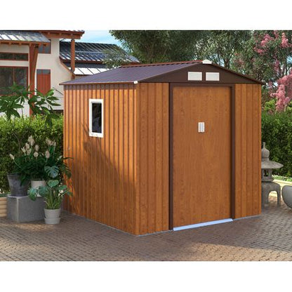 מחסן מתכת פרמיום דגם 2.13X1.91 EverGreen W76