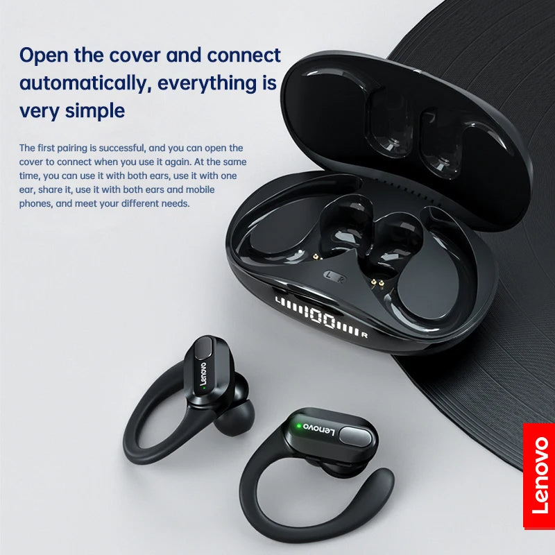Lenovo XT80 | אוזניות ספורט אלחוטיות עם איכות שמע מעולה